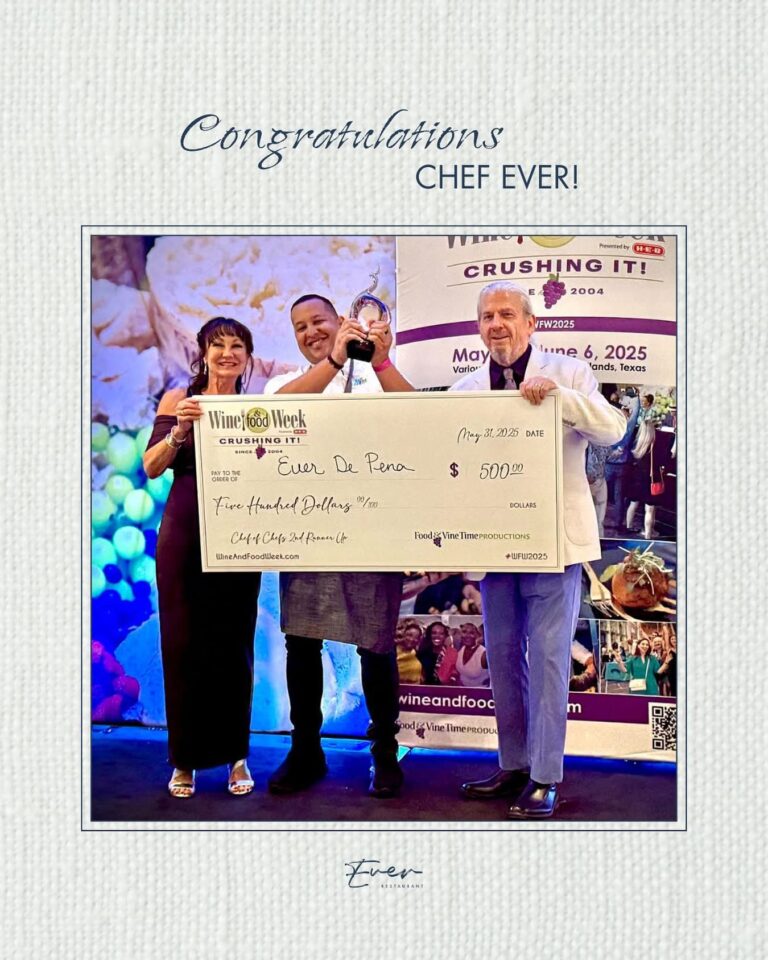 Chef Ever remarkable achievment